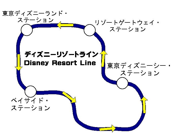 ディズニーリゾートライン